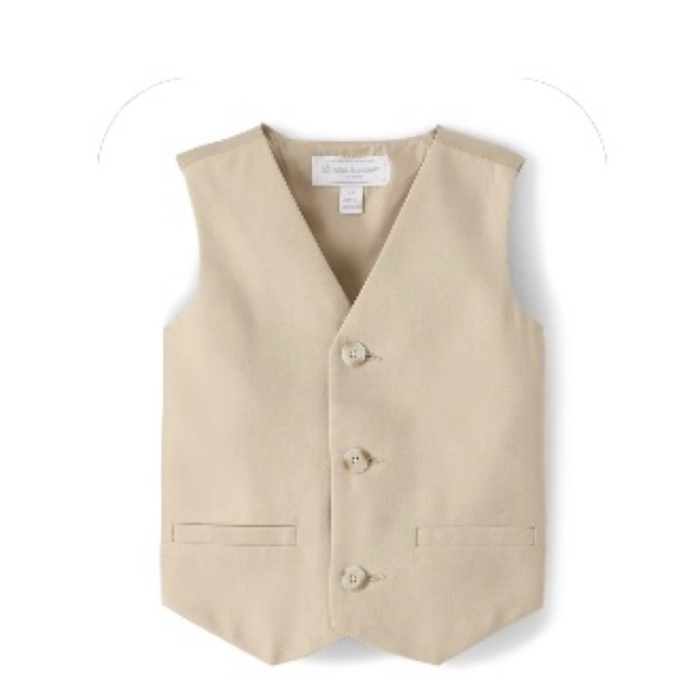 The Children's Place Tan Formal Vest